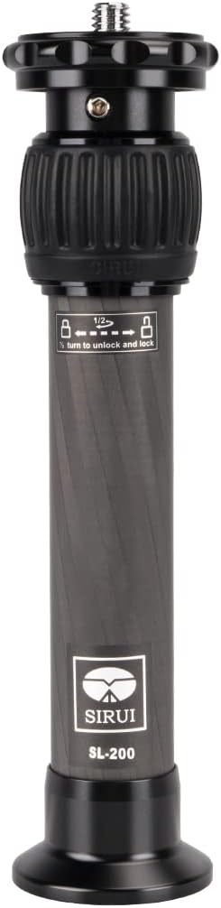Detalle de SIRUI SL-200 Carbon Mittelsäule 20 cm – Kompakt, flexibel, kompatibel