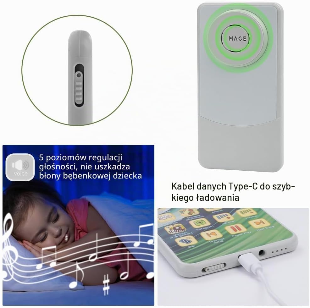 Detalle de Aolso 4293016 – zabawkowy telefon edukacyjny z dźwiękami i diodami LED