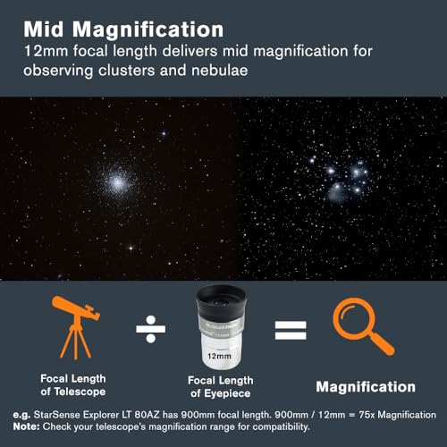 Thumbnail 3 de Celestron 93319 Oculaire Omni 12 mm — oculaire pour télescope