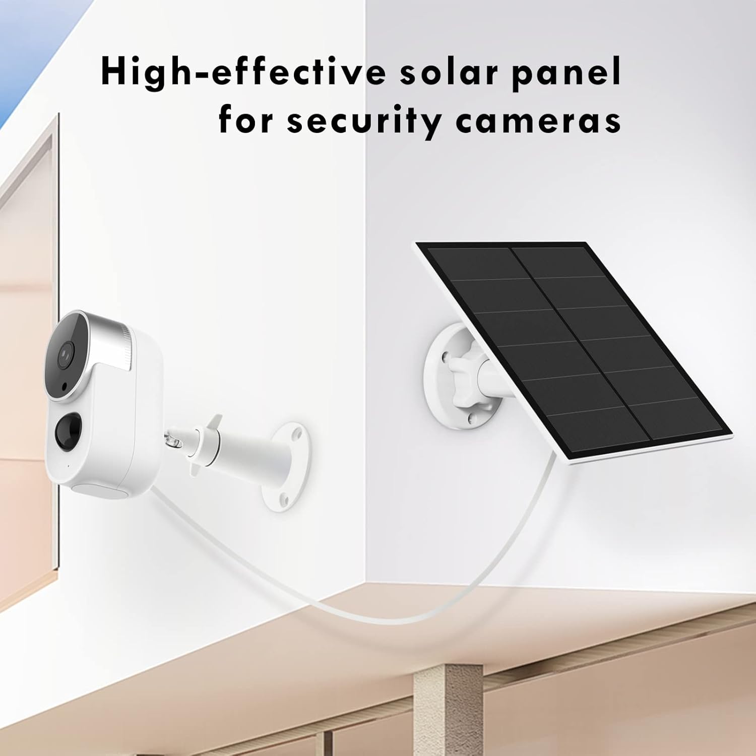 Thumbnail 4 de 5W Solar Panel for Security Camera