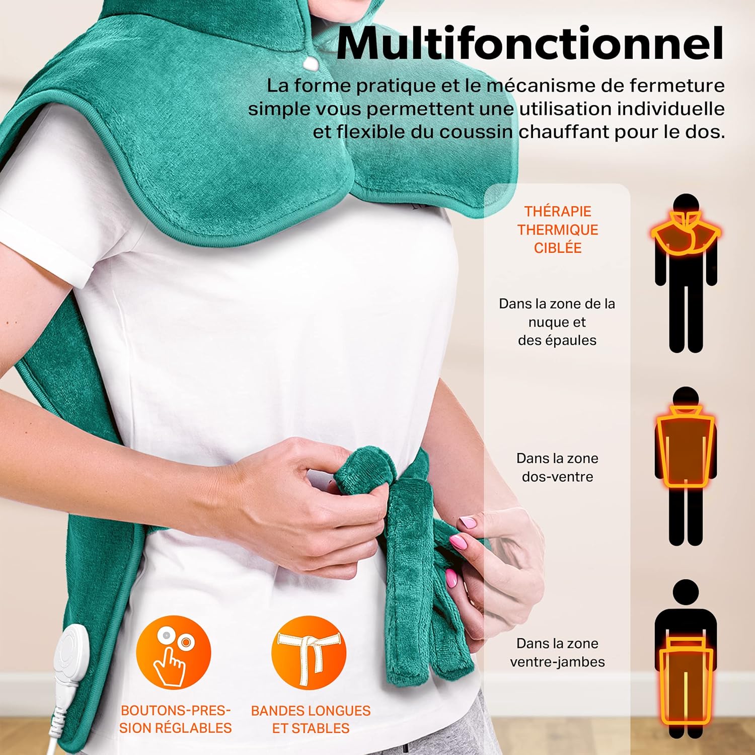 Thumbnail 5 de sinnlein Coussin chauffant dos 60x85 cm