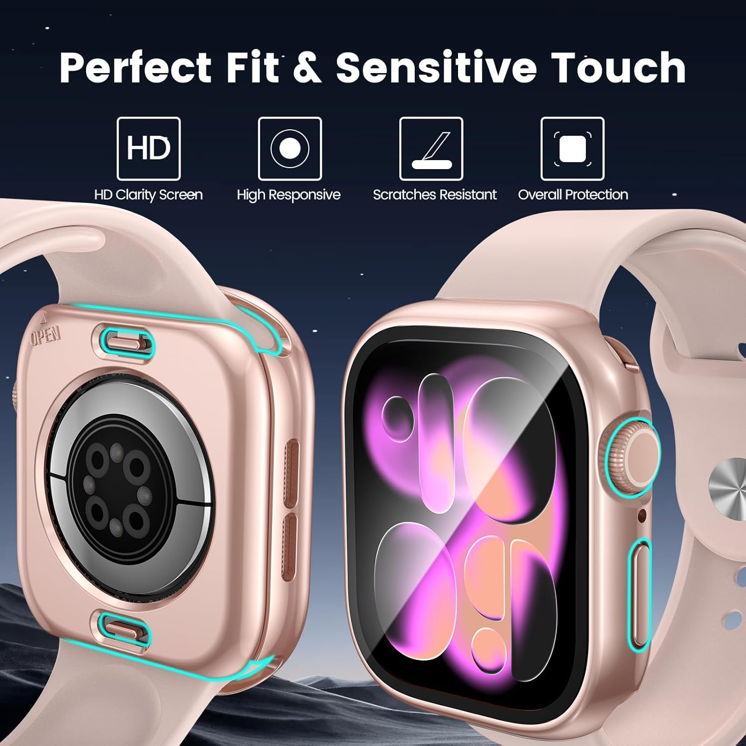 Thumbnail 4 de HWeggo 2 in 1 waterproof case 46mm