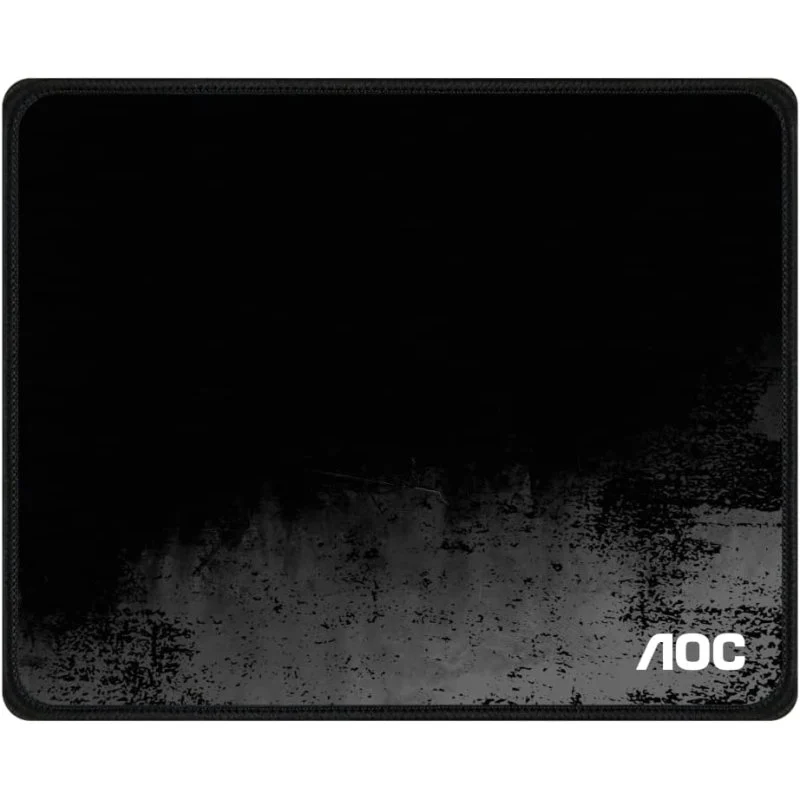Detalle de AOC MM300M Alfombrilla Gaming Negra: resistente, suave y con base antideslizante
