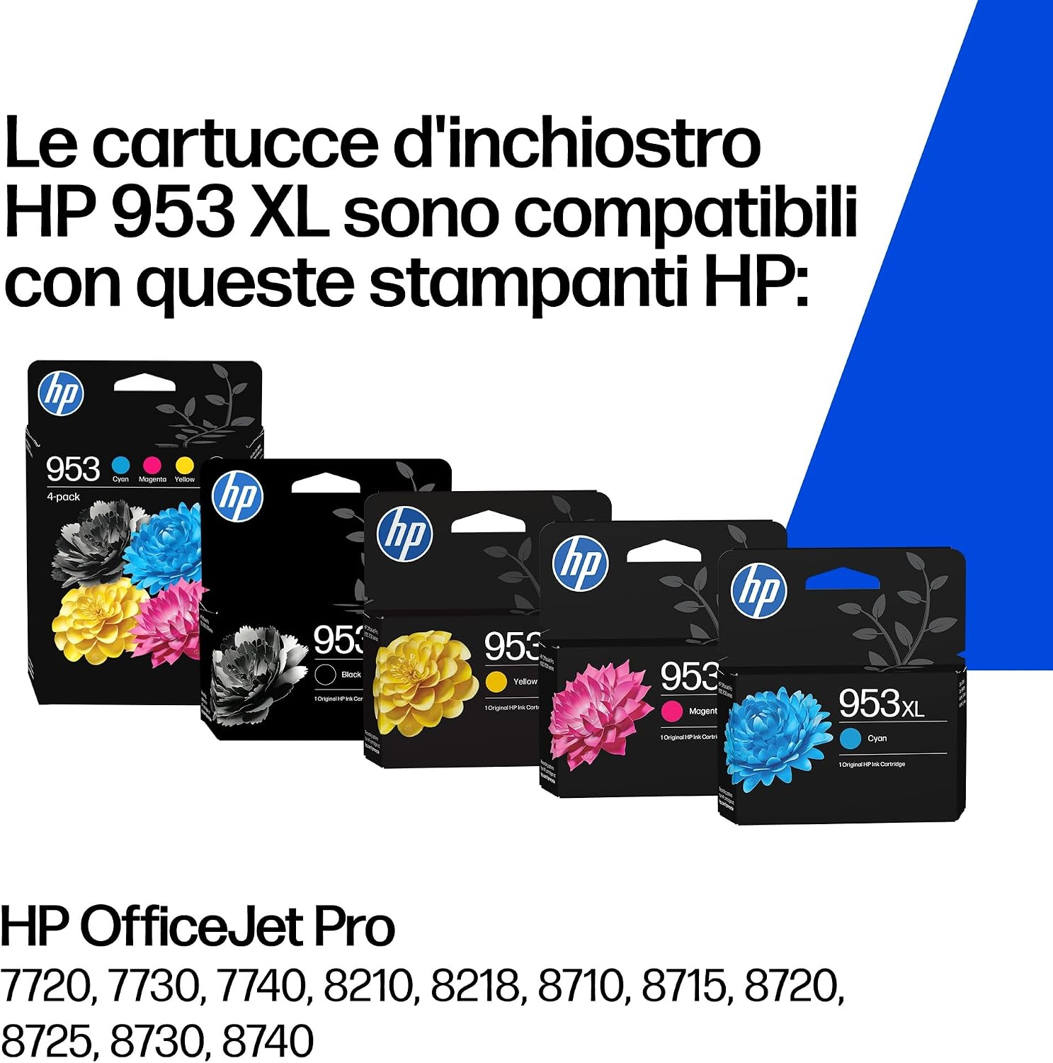 Thumbnail 1 de HP 953XL High Yield Black Original ink cartridge – è una scelta solida per grandi volumi di stampa