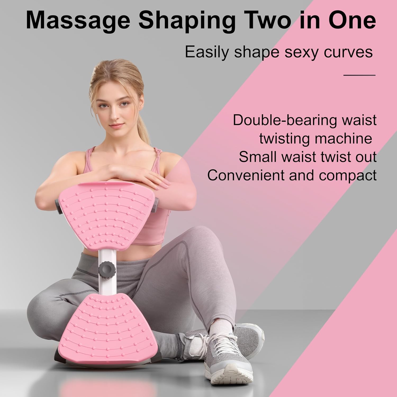 Thumbnail 5 de Waist Twist Sculptor Machine — 360° Core Trainer with Resistance Bands for Home Use