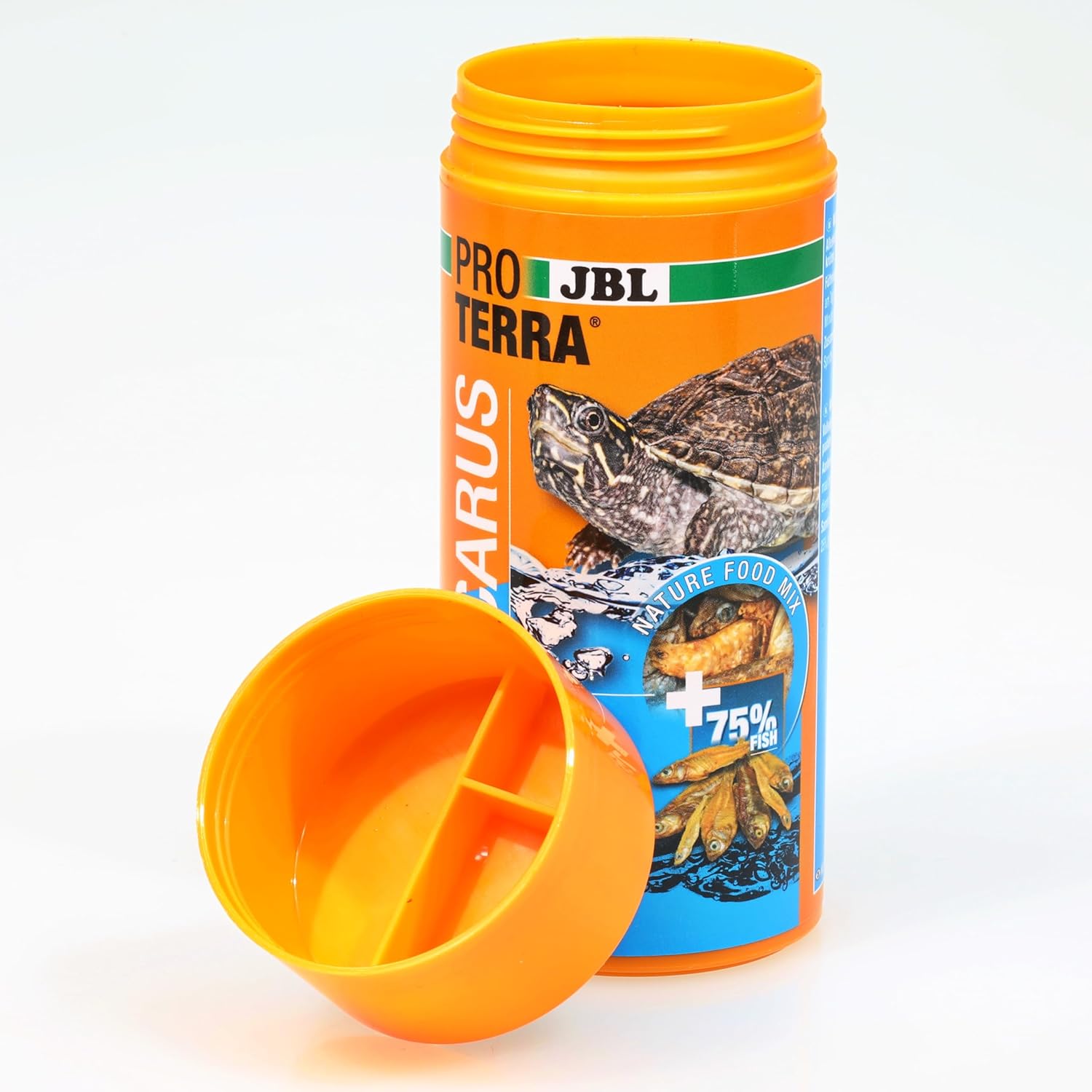 Detalle de JBL Proterra PESCARUS 250ml – getrocknete Fische & Garnelen als energiereiche Ergänzung