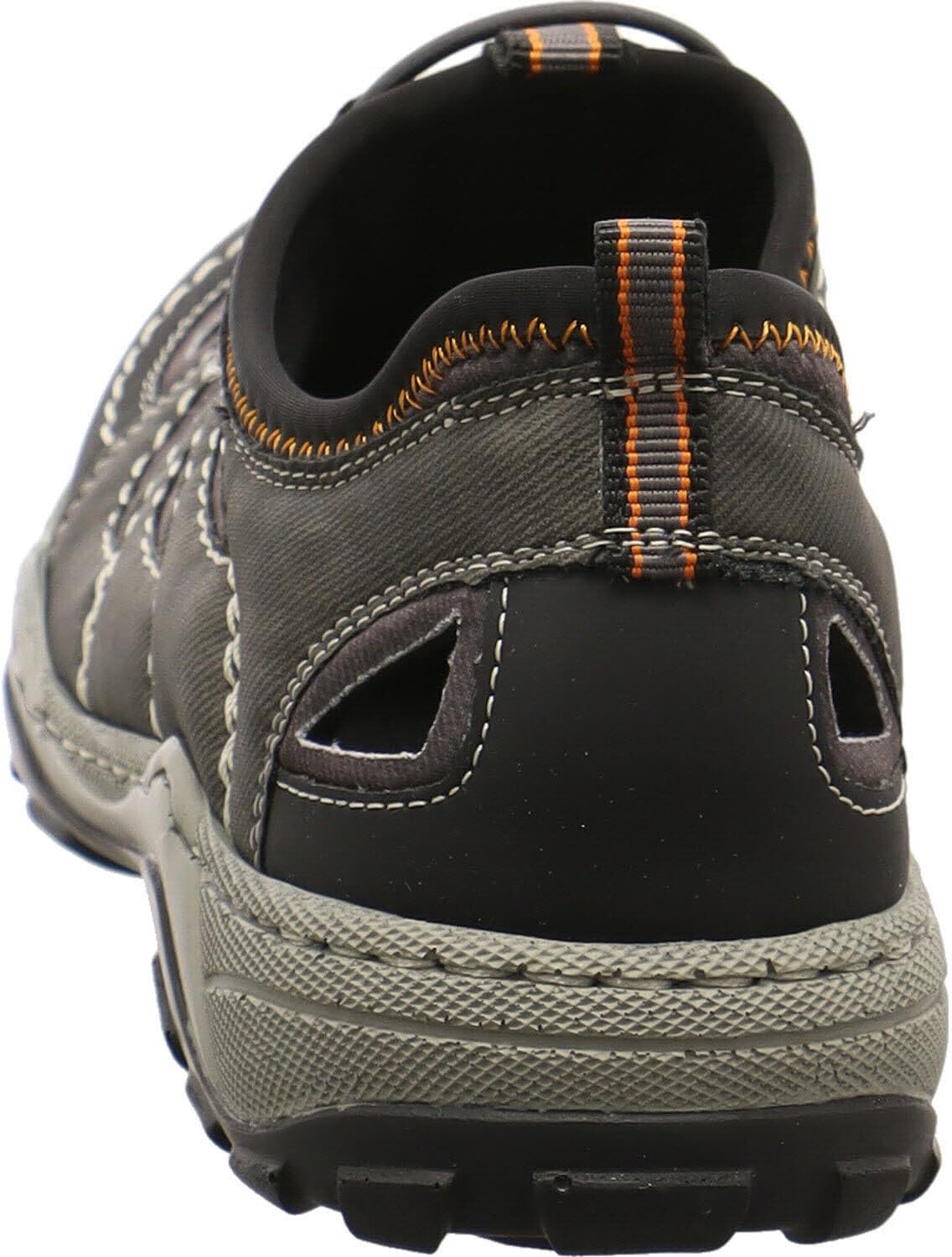 Detalle 2 de Rieker Herren Slip-On Sneaker 08065 – zeitloses Trekkingdesign, bequem und unkompliziert
