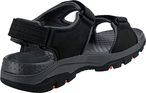 Detalle de Skechers TRESMEN GARO: sandalias para hombre en negro synthetic, talla 44 EU