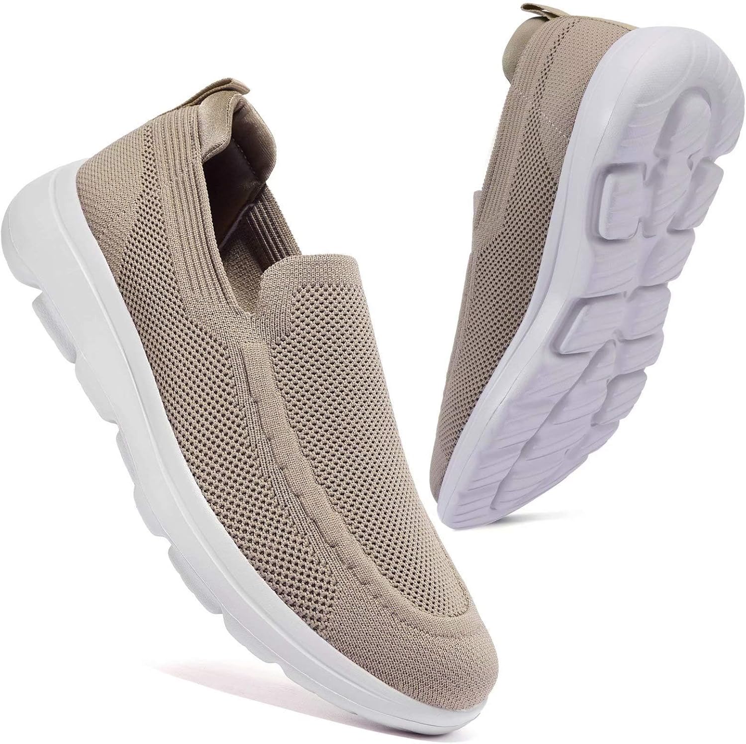 Thumbnail 6 de konhill Herren Slip-On Sneaker Leicht & Atmungsaktiv – Mesh Sportschuhe für Fitness, Tennis und Freizeit