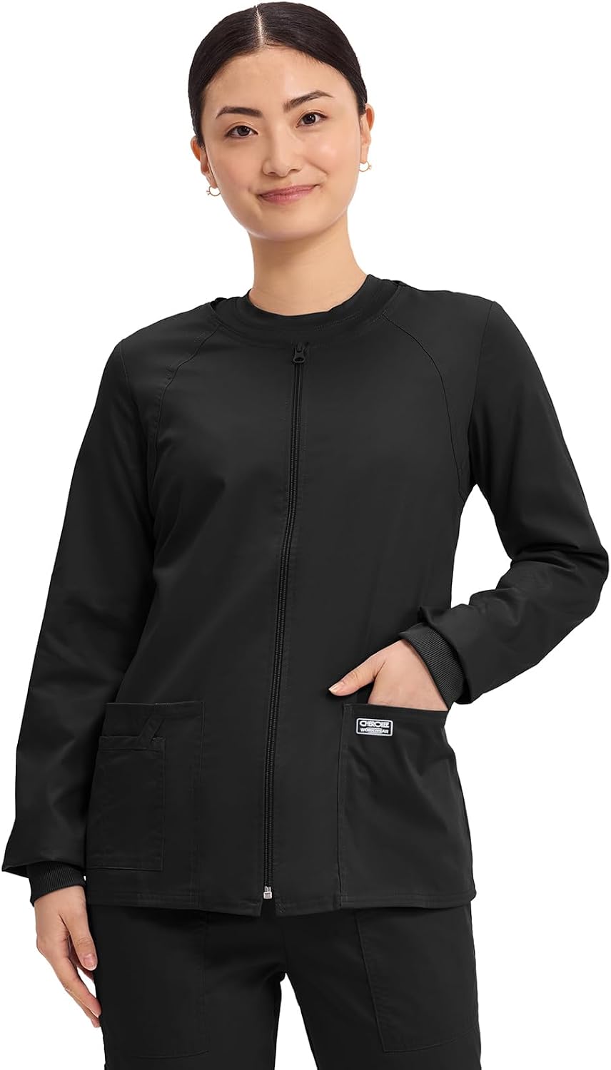 Detalle de Cherokee Women's Scrub Jacket 4315