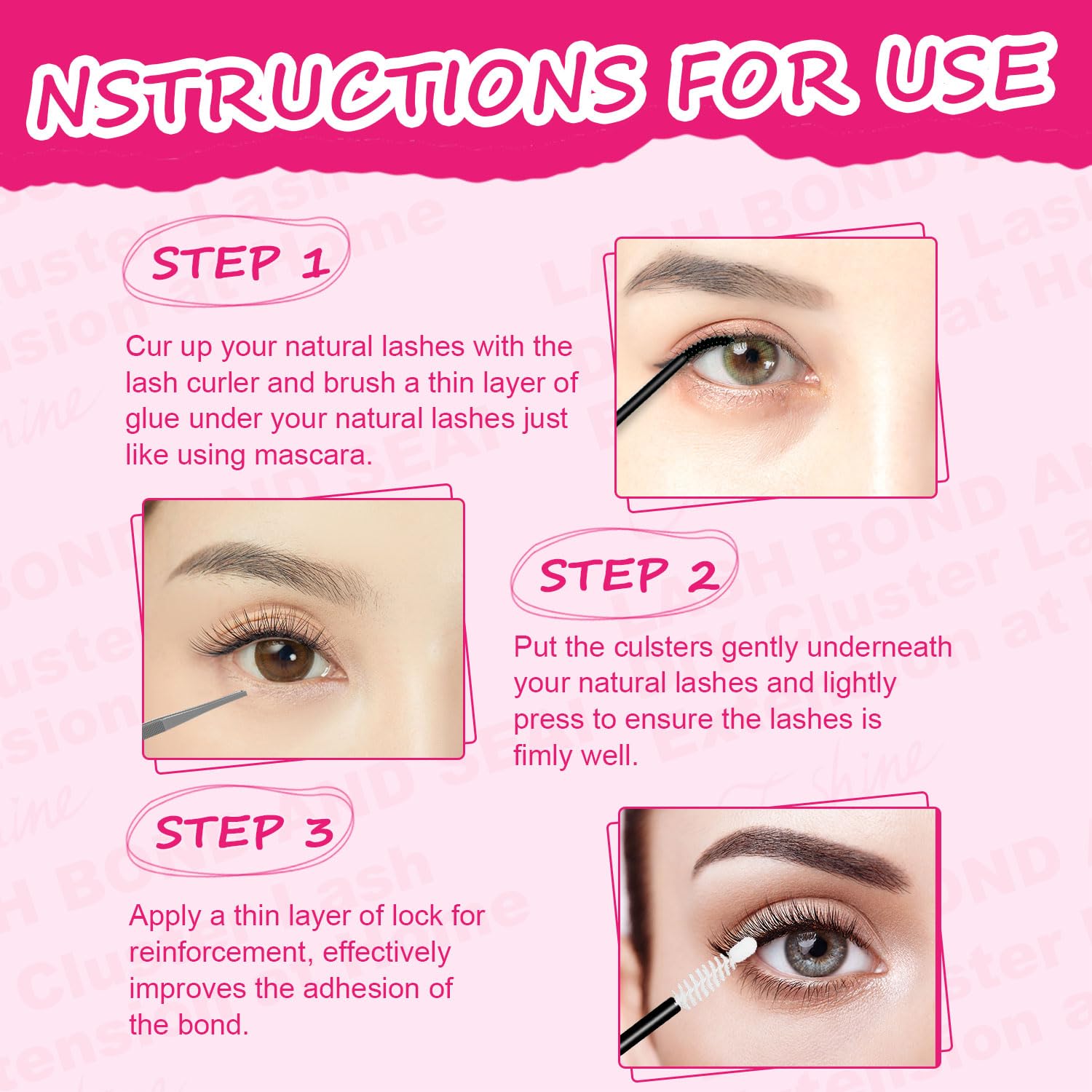 Detalle de Fenshine Lash Bond and Seal cluster glue 10g