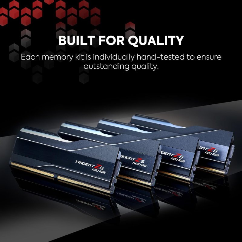 Detalle 2 de G.Skill Trident Z5 Neo RGB 6000MHz 64GB (2x32GB) CL32 con AMD EXPO