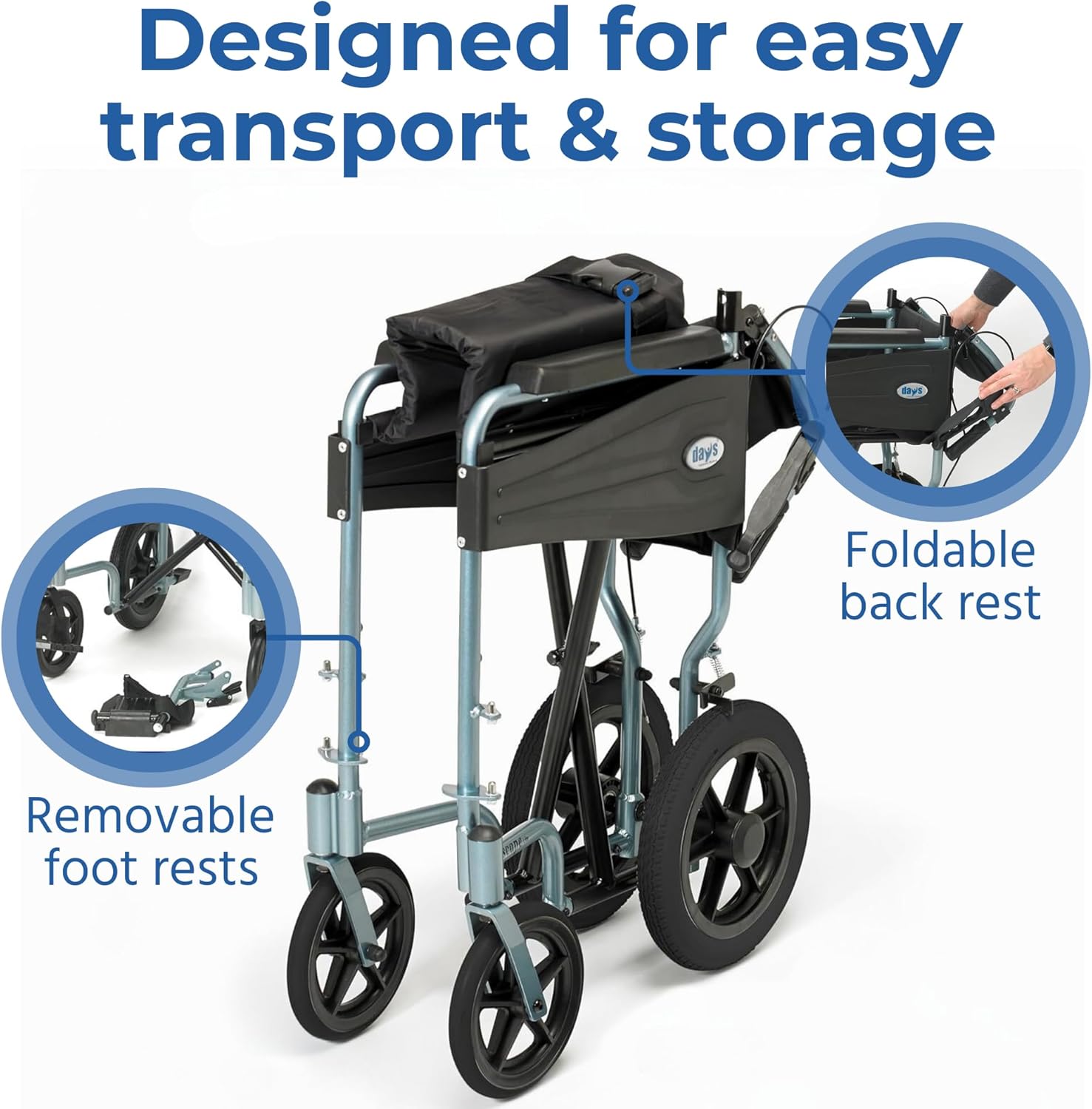 Thumbnail 5 de Days Lightweight Wheelchair