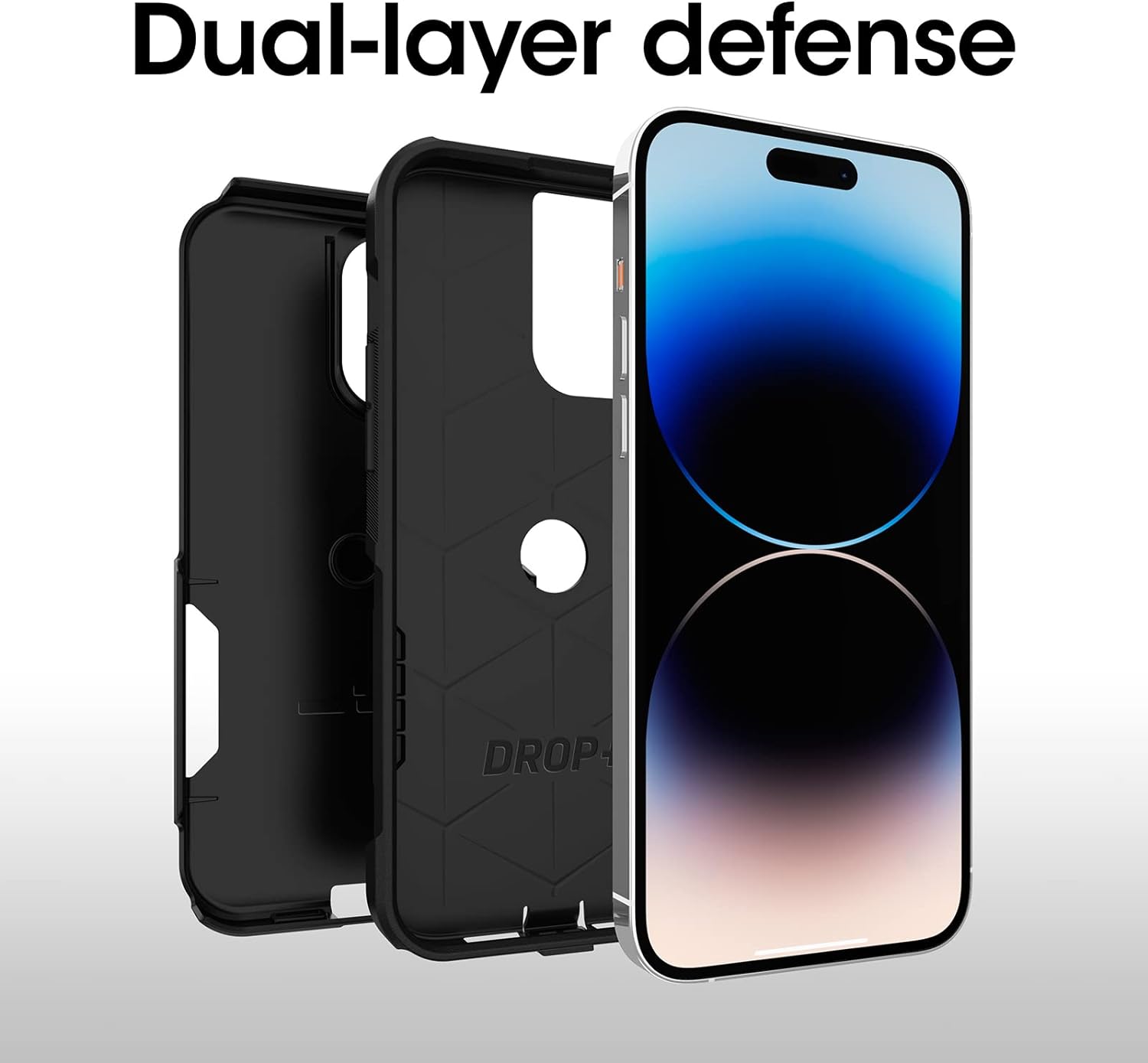 Detalle de Otterbox Funda Commuter para iPhone 14 Pro 📱 Resistente y Anticaídas