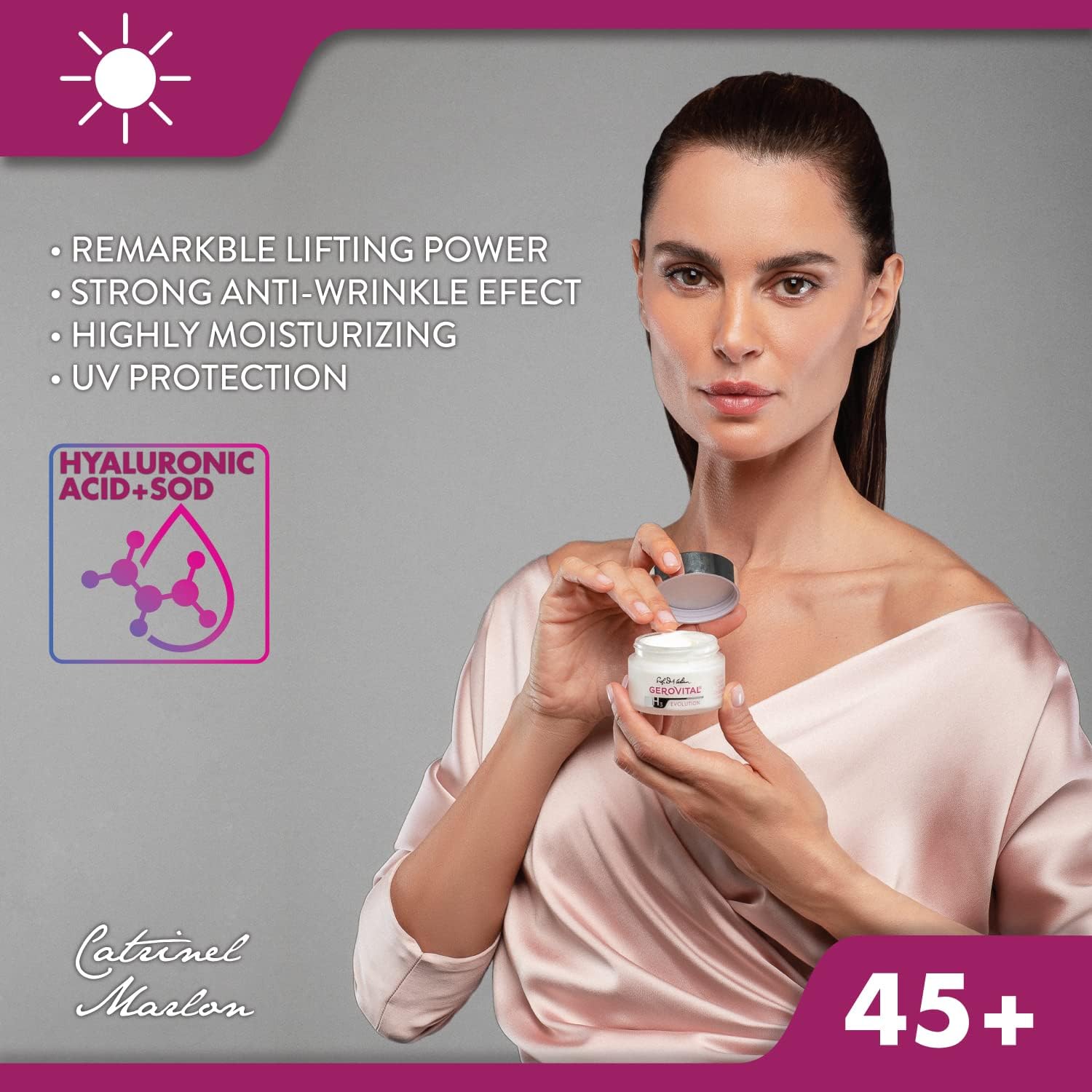 Thumbnail 2 de Gerovital H3 Evolution Crema Facial Antiarrugas SPF 10