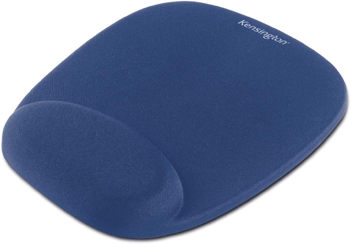 Detalle 2 de Kensington Tappetino Mouse Schiuma Poggiapolsi Blu 64271