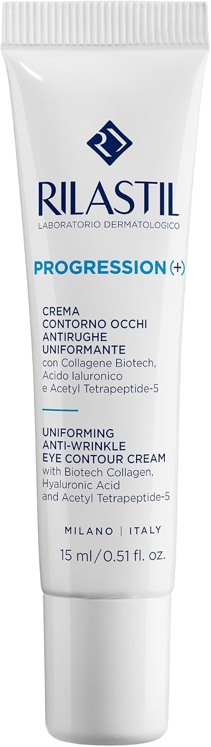 Detalle de Rilastil Progression (+) - Crema Contorno Occhi Anti-Rughe Uniformante 15ml