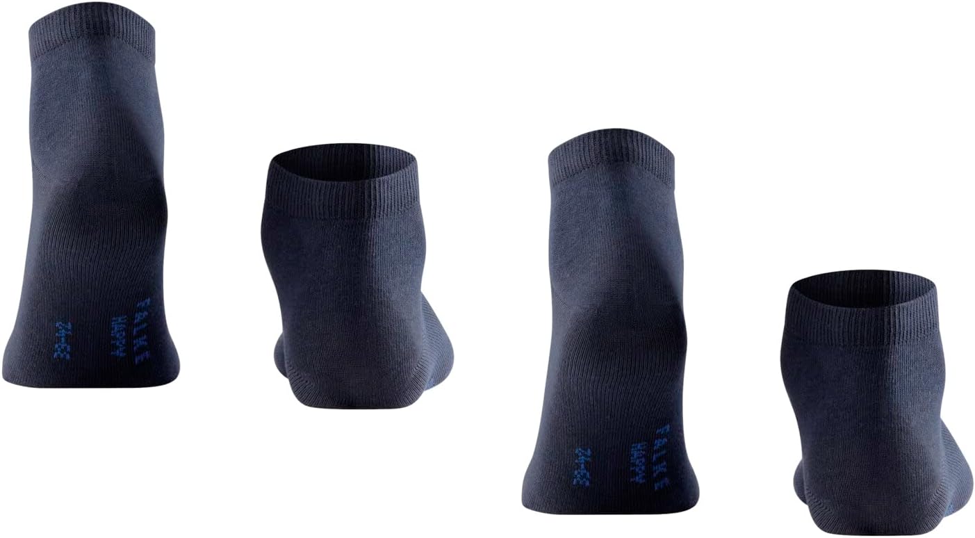 Detalle 2 de FALKE Herren Happy 2-Pack Sneaker-Socken – atmungsaktive Baumwolle, verstärkt, kurz