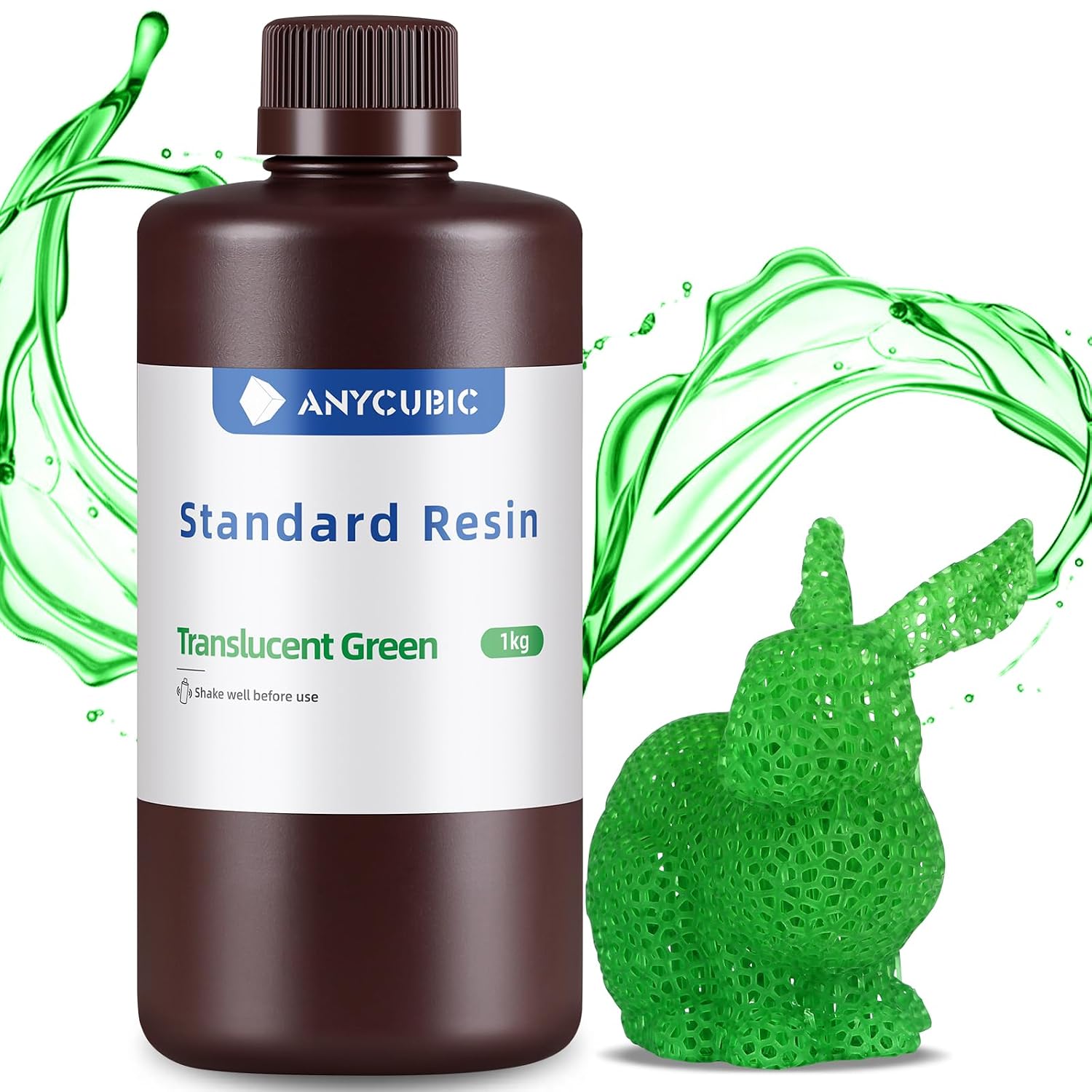 Detalle de ANYCUBIC 3D Printer Resin, 1kg