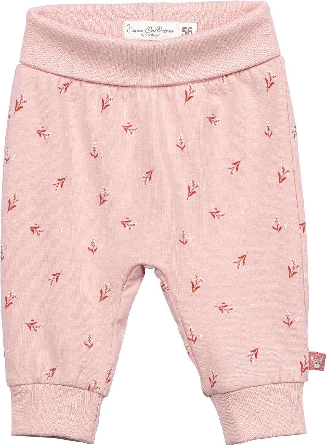 Detalle de Sterntaler Hose Blümchen – Mädchen Babyhose mit Allover-Print