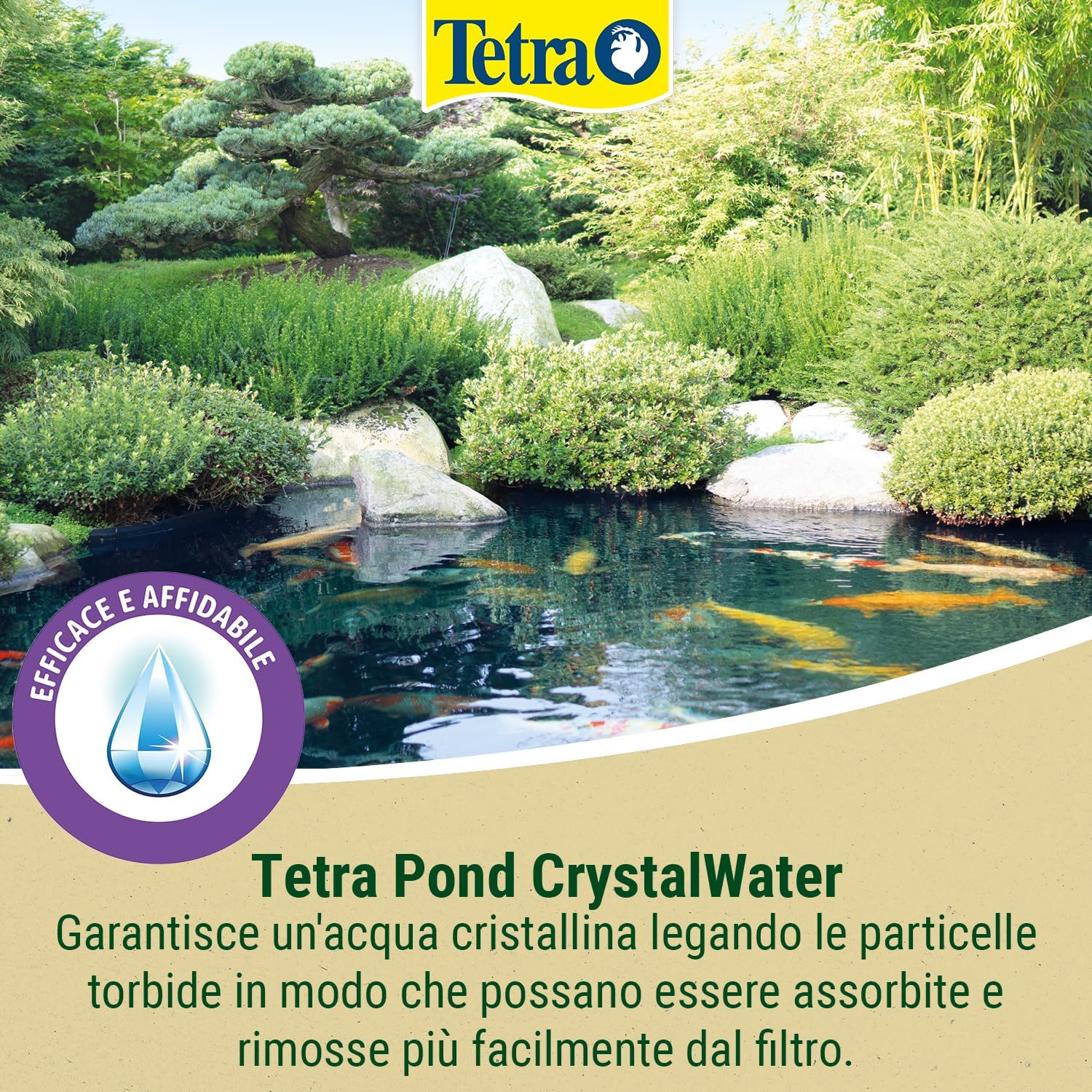 Thumbnail 3 de Tetra Pond CrystalWater 500 ml – Acqua più limpida per il laghetto, senza alghe