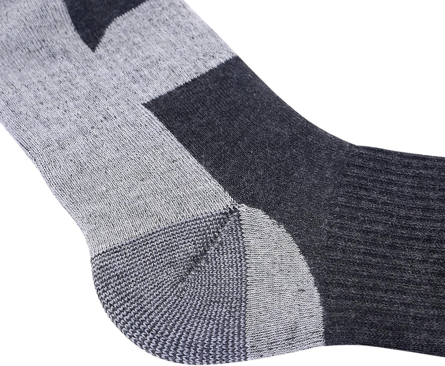 Detalle de Laulax 4 Pairs Ultra Comfortable Reinforced Seamless Toe Work Socks (Gift Box)