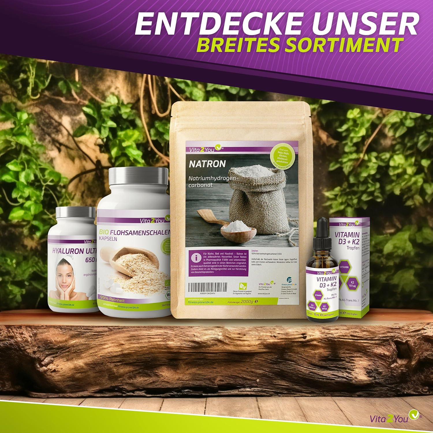 Thumbnail 6 de Vita2You Vitamin D3 20.000 IE – 240 Kapseln (20 Tagesdosen, 1.000 I.E. pro Tag)