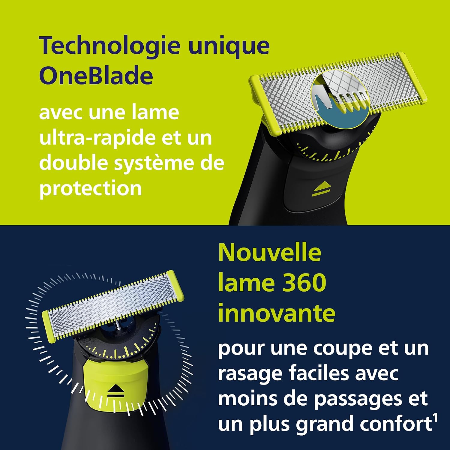 Thumbnail 3 de Philips OneBlade Pro 360 Visage+Corps