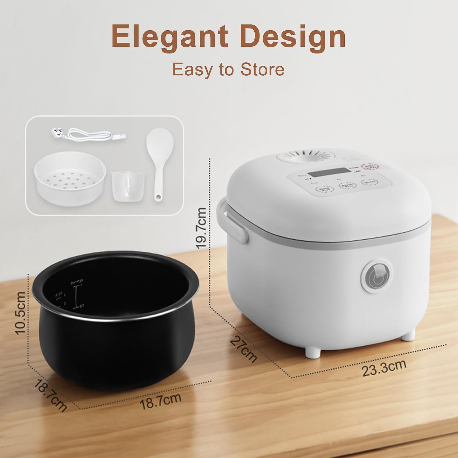 Thumbnail 6 de Bear 6 Multifunctional 4-Cup Rice Cooker