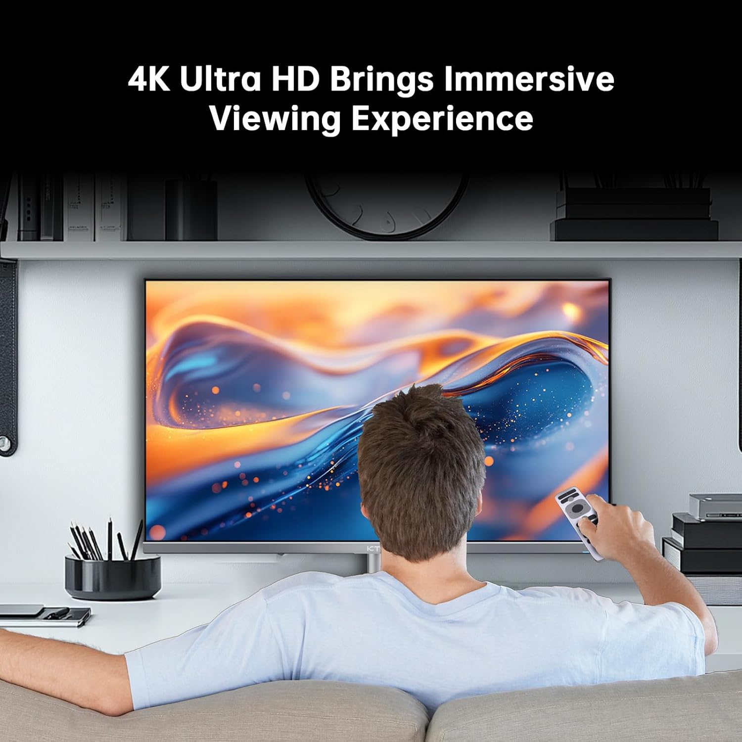 Thumbnail 3 de Smart Monitor 32 Inch with Smart TV System: 4K UHD, Android OS, and versatile connectivity