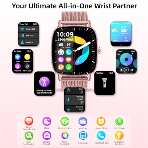 Thumbnail 5 de Reloj Inteligente Mujer coioc con Llamadas Bluetooth y 120+ Deportes