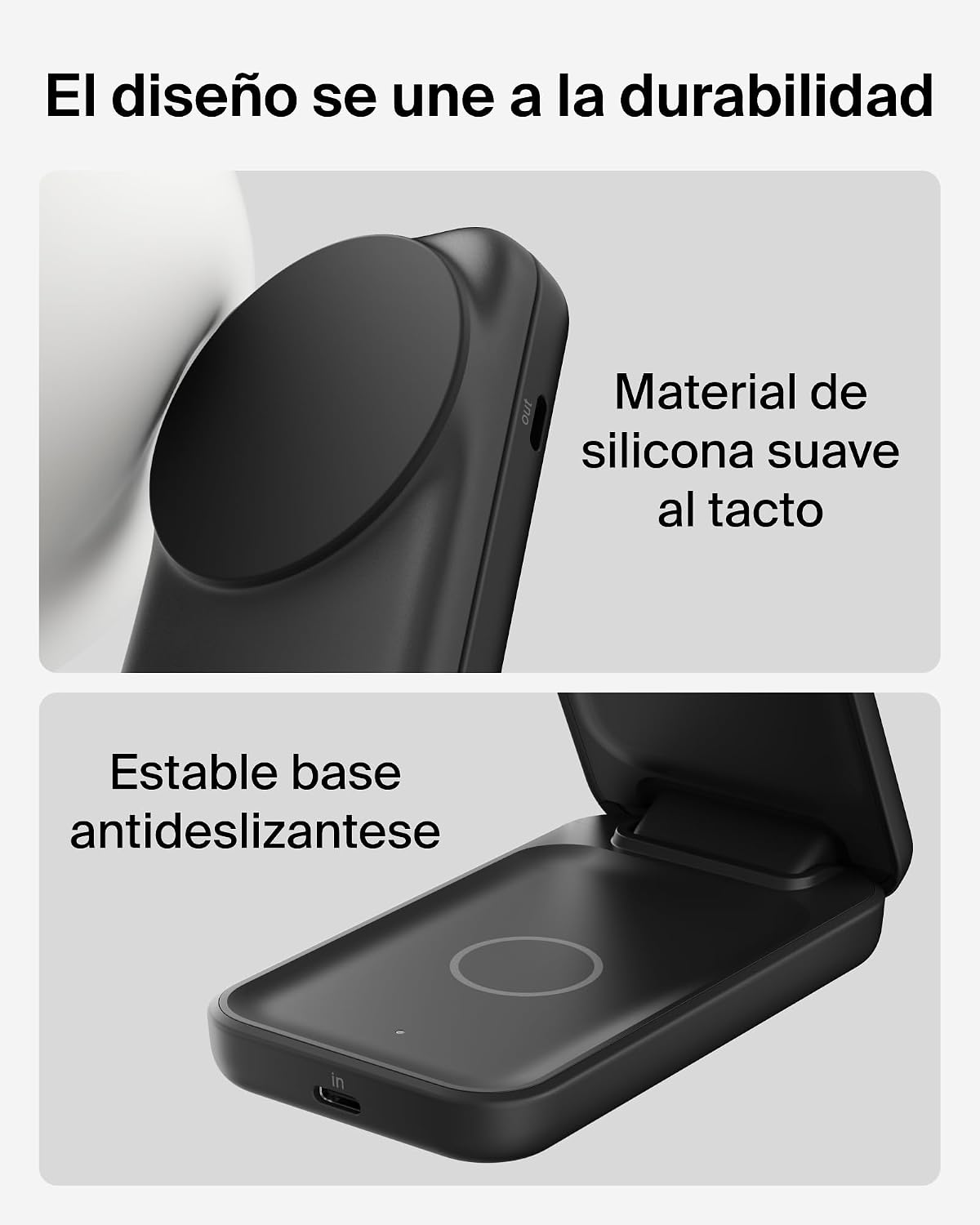 Thumbnail 3 de Belkin UltraCharge Qi2 25W 2 en 1