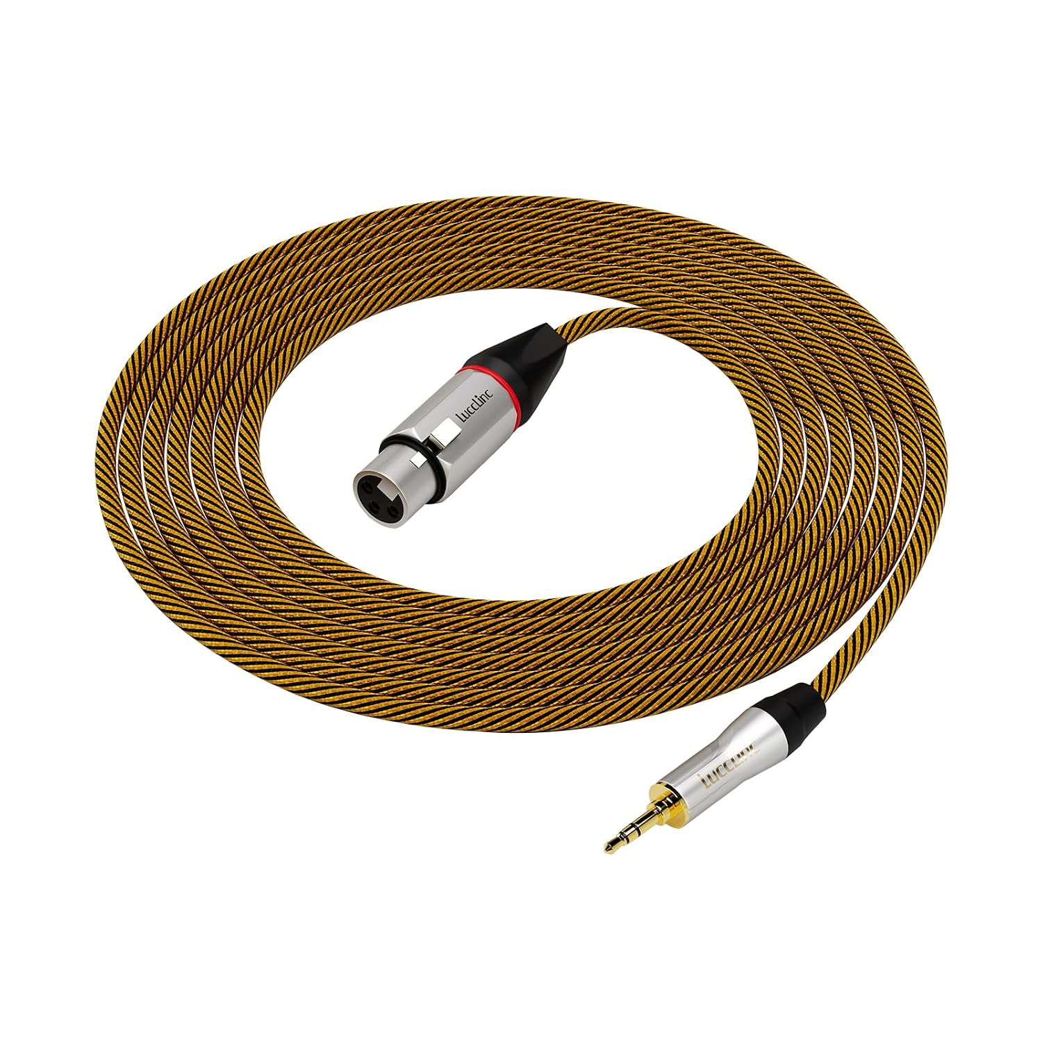 Detalle de LuccLinc XLR to 3.5mm audio cable, 10 ft