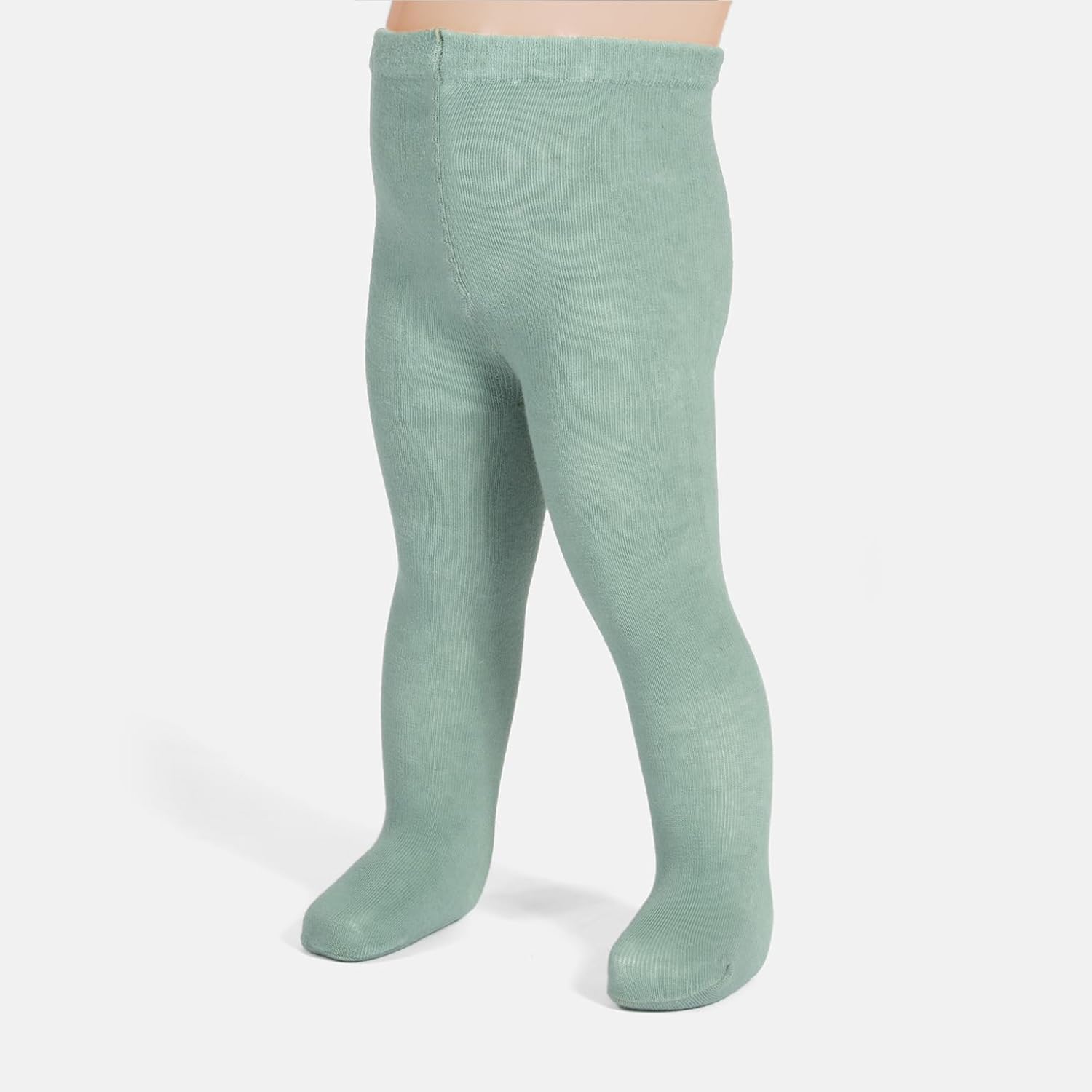 Detalle de CALZITALY Pack 2 Paia Collant Neonato in Cotone – 200 DEN, Made in Italy