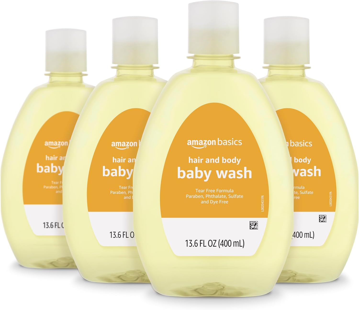 Thumbnail 6 de Amazon Basics Tear-Free Baby Hair & Body Wash (4-Pack, 27.1 fl oz each)