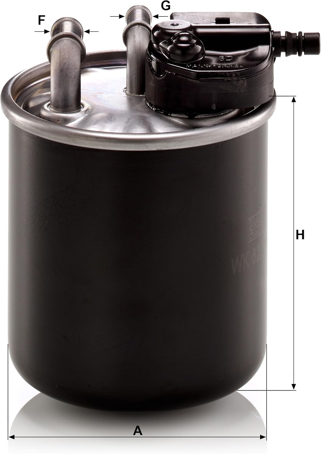 Detalle de MANN-FILTER WK 820/15 Fuel Filter for Mercedes Sprinter (Without Integrated Fuel Heating)