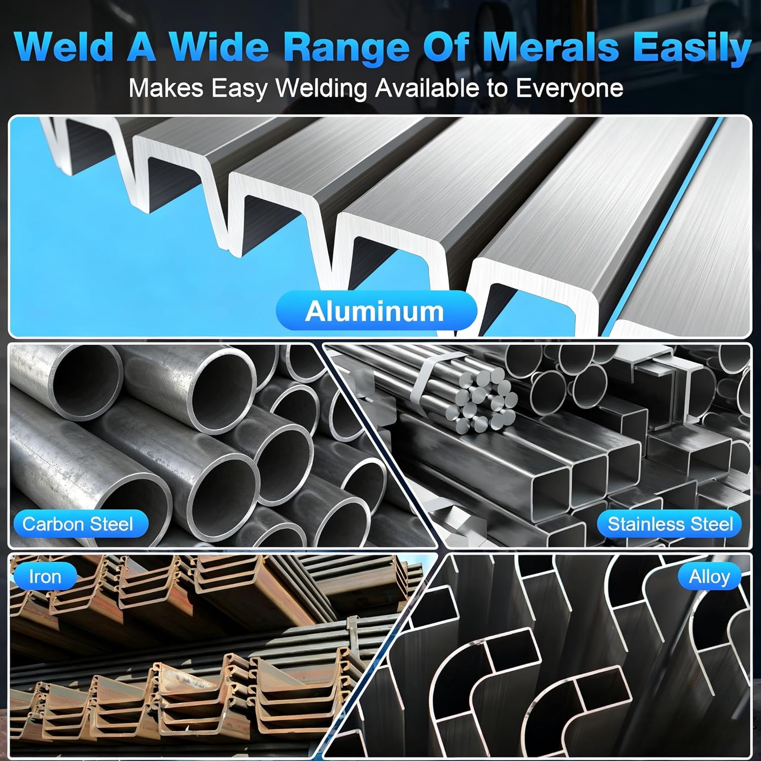 Thumbnail 5 de Reboot RBM205PRO – poste de soudage multifonction 8 en 1 205 A MIG/MAG, fil fourré, MMA et Lift-TIG