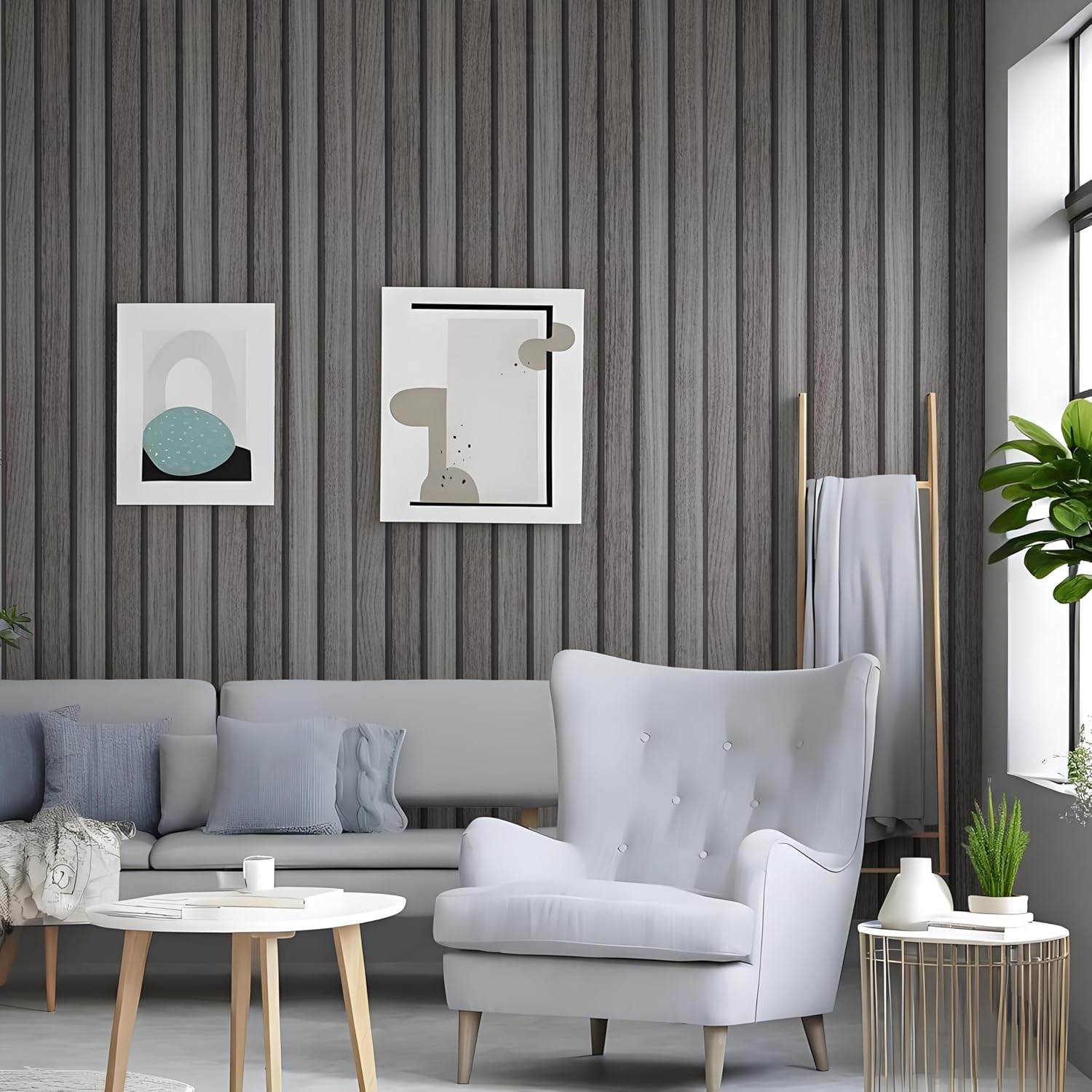 Thumbnail 1 de AMIGO selbstklebende Holzoptik Tapete (44 × 300 cm) – Wandpapier im Vintage-Look für Möbel und Wände