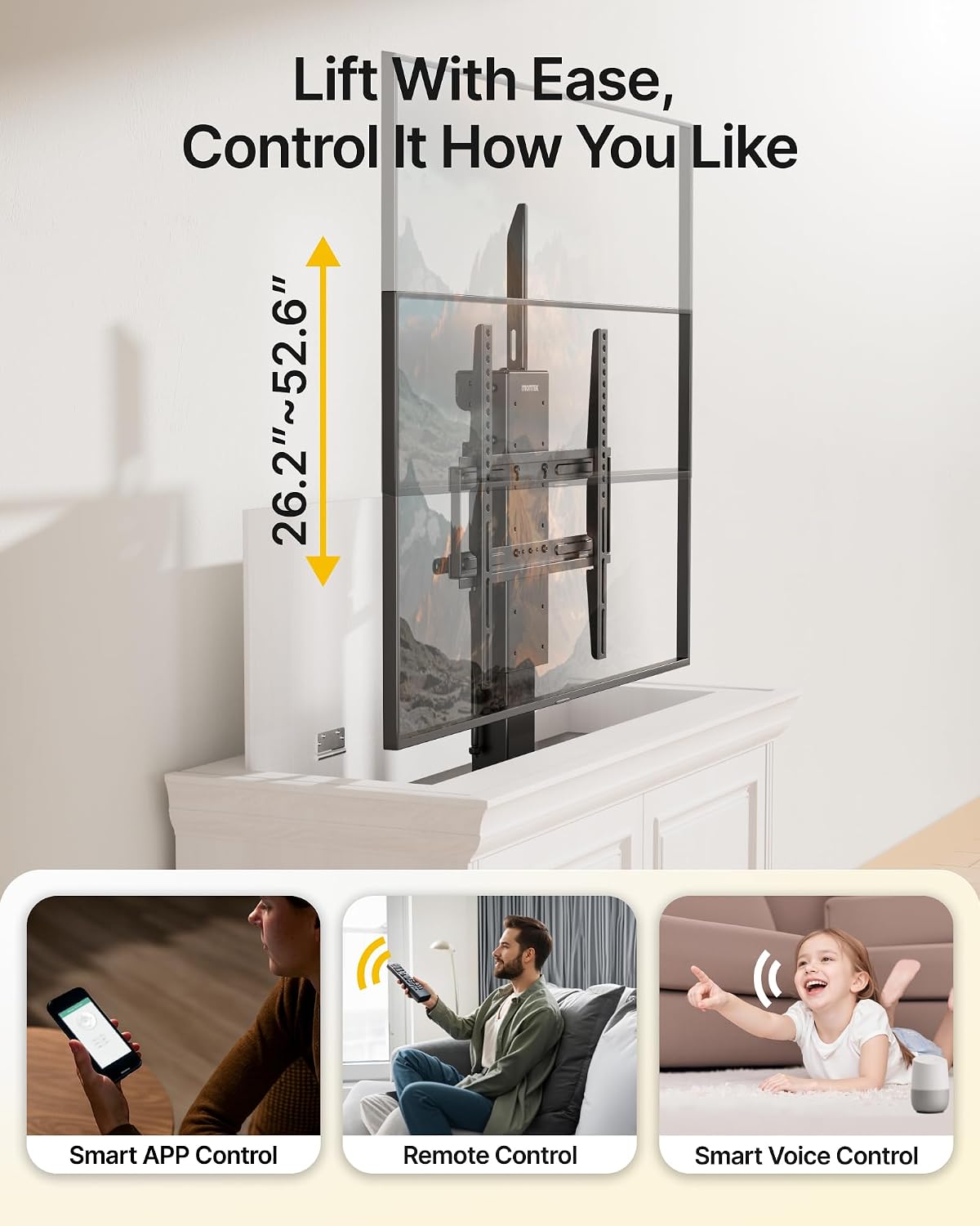 Thumbnail 2 de monTEK Motorized TV Lift for 32-48 inch TVs