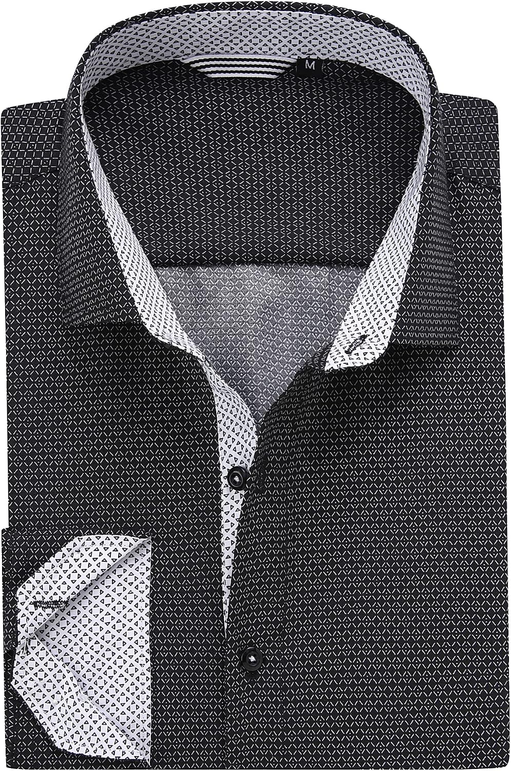 Detalle de Alex Vando Printed Dress Shirt