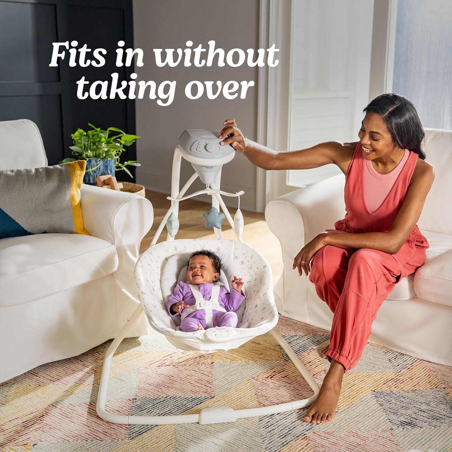 Thumbnail 4 de Graco Simple Sway Baby Swing 6 Speeds