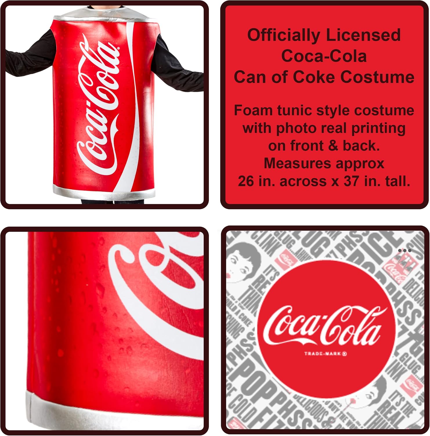 Detalle de Rubies Soda Costume, One Size