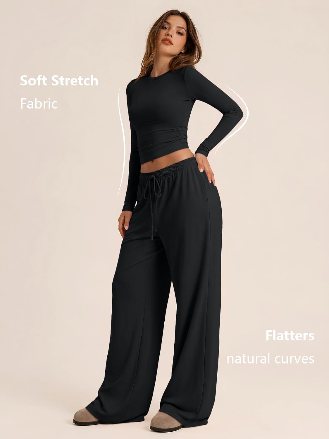 Detalle de Trendy Queen Two-Piece Lounge Set