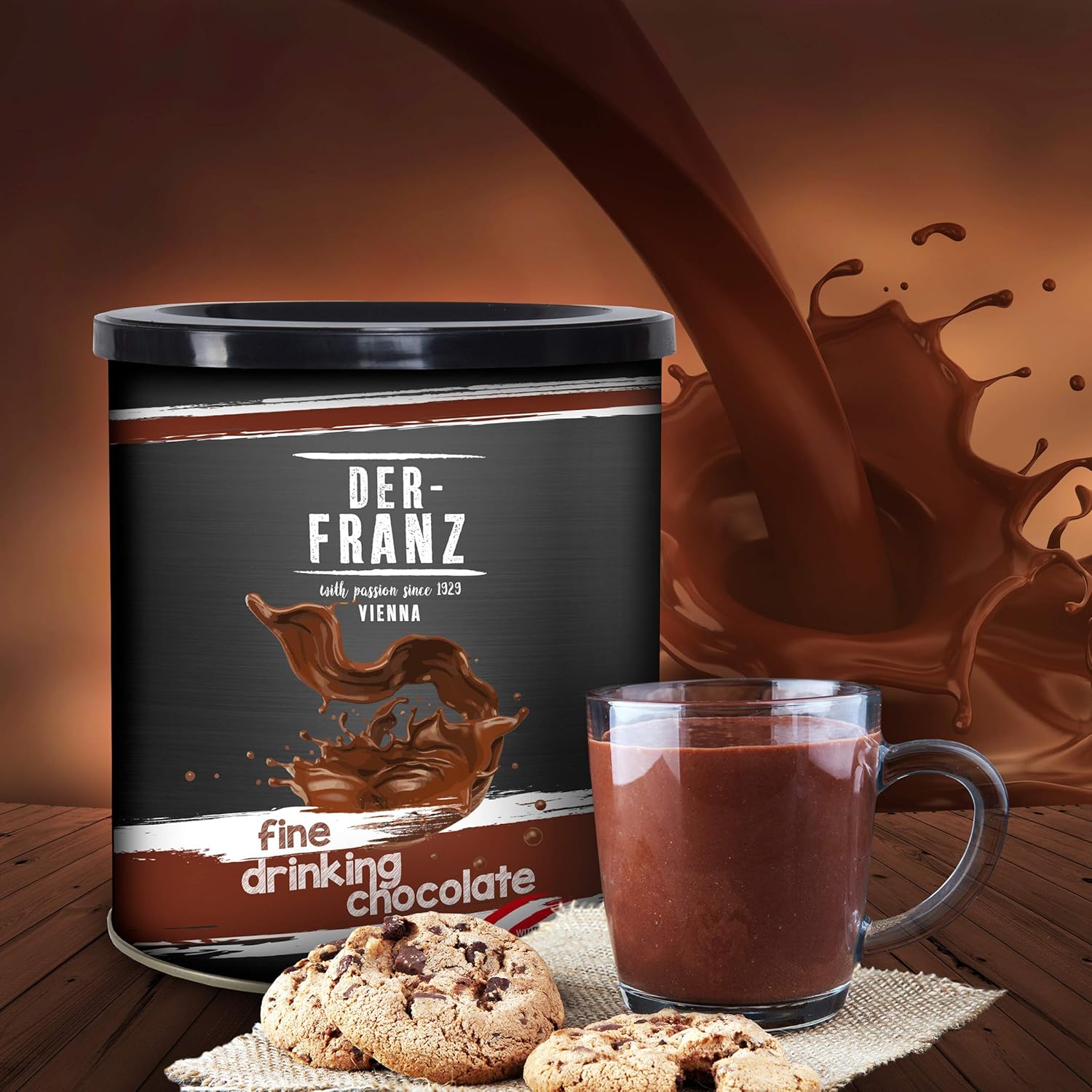 Thumbnail 1 de Der-Franz Chocolate a la taza 2 x 500 g 🍫