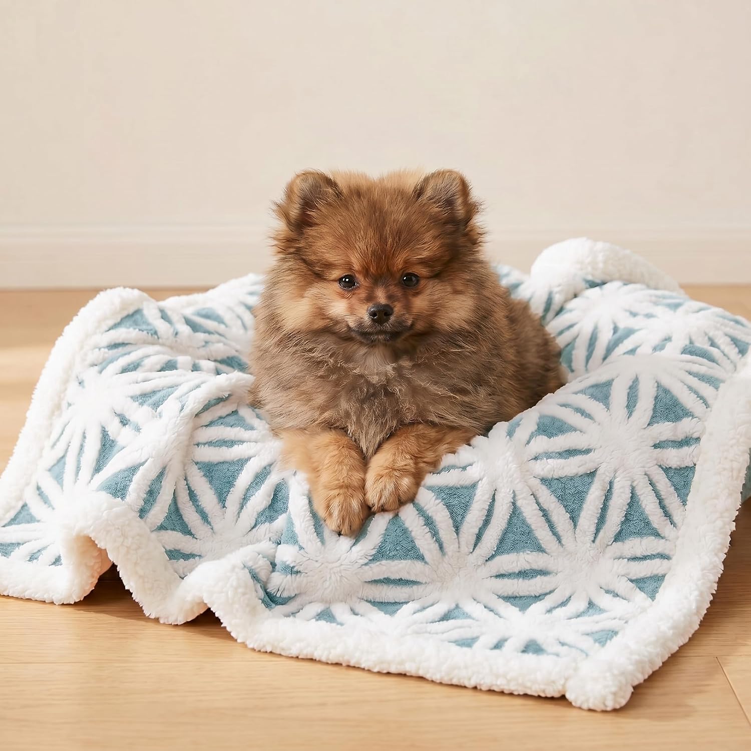 Detalle de Leximan fleece dog blanket, 30 x 40 inches