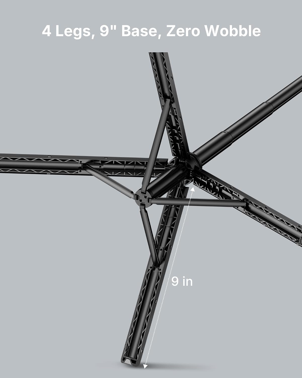 Detalle 2 de Vlogara C18 71-Inch Phone Tripod with Remote and Anti-Slip Quadrapod Base