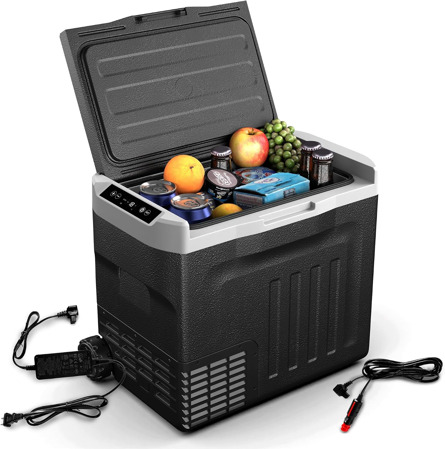 Detalle de Klarstein PolarForce 40L compressorkoelbox, -20 tot 20 °C, LCD en offroadwielen