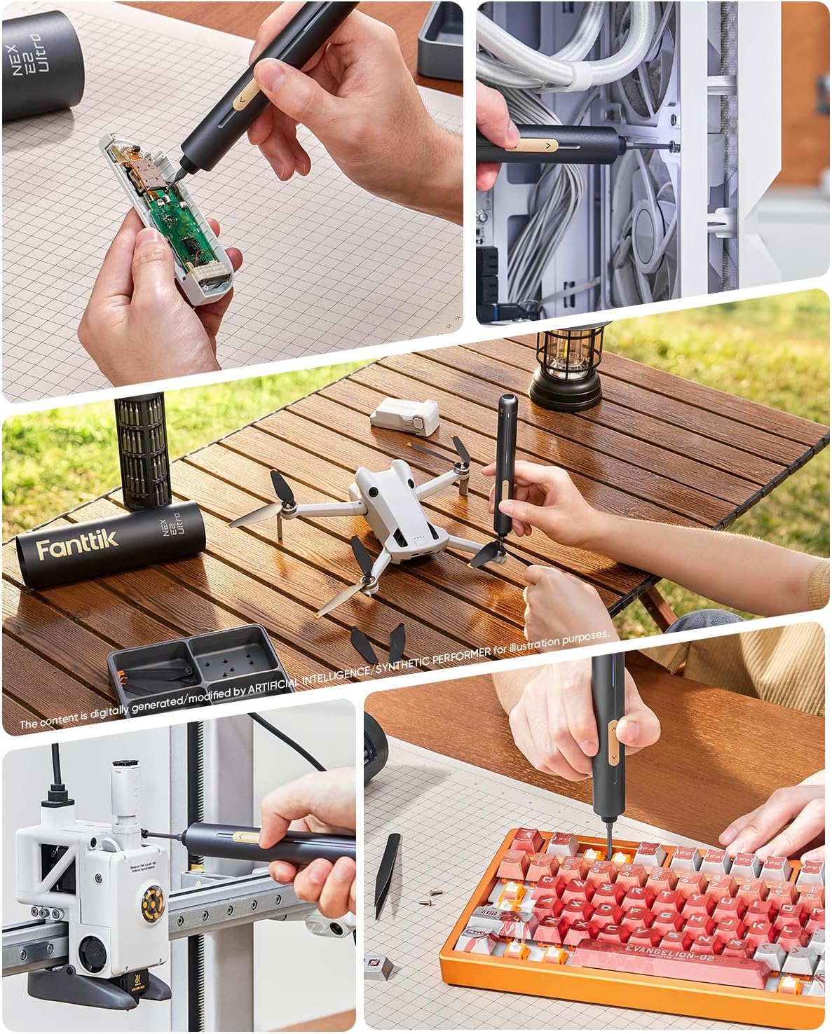 Thumbnail 6 de Fanttik E2 Ultra Mini Electric Screwdriver: Precision, Portability, and Power for Small Electronics