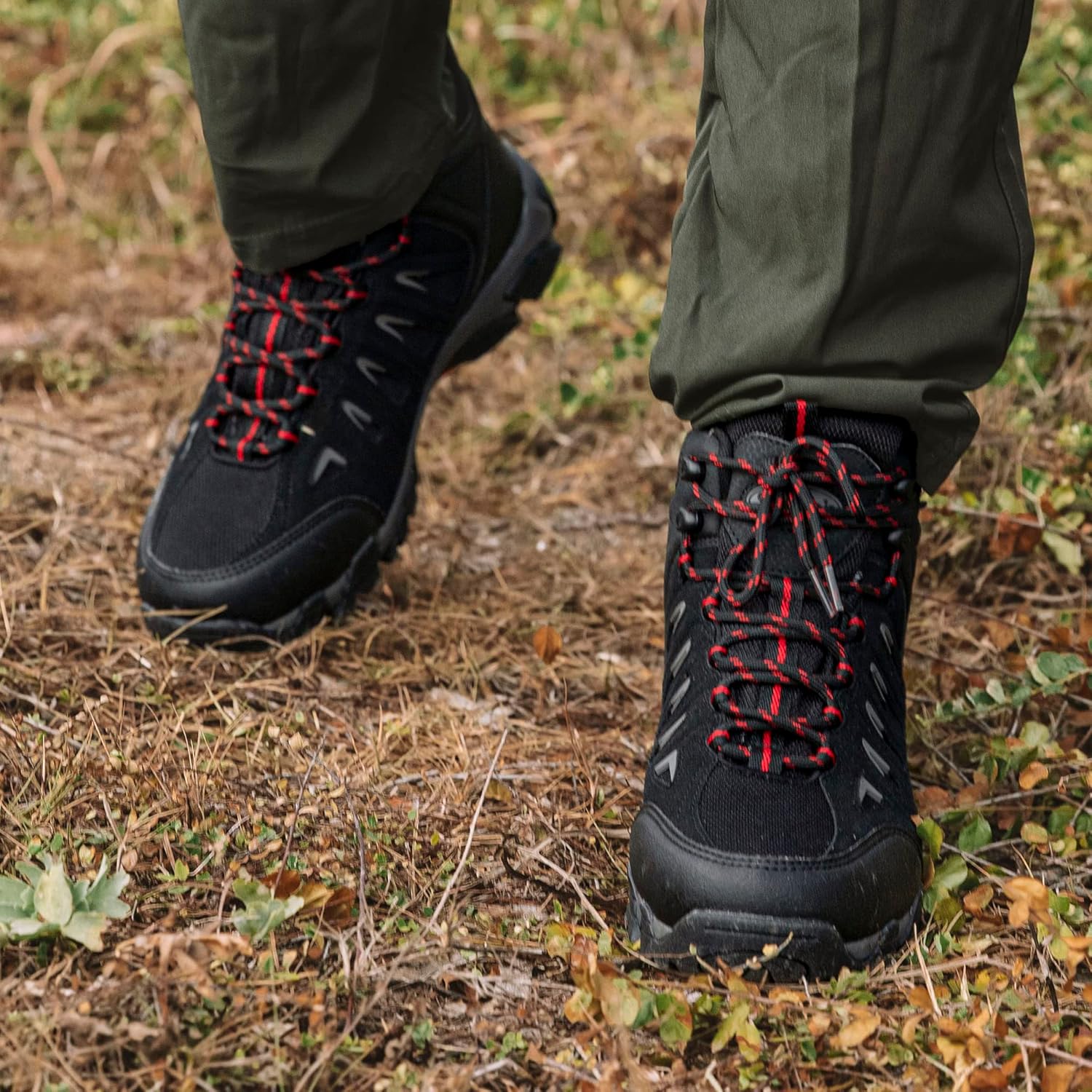 Thumbnail 2 de SHULOOK Men’s Waterproof Hiking Boots with SL-TEX Membrane, Non-Slip Mid-Top Traction