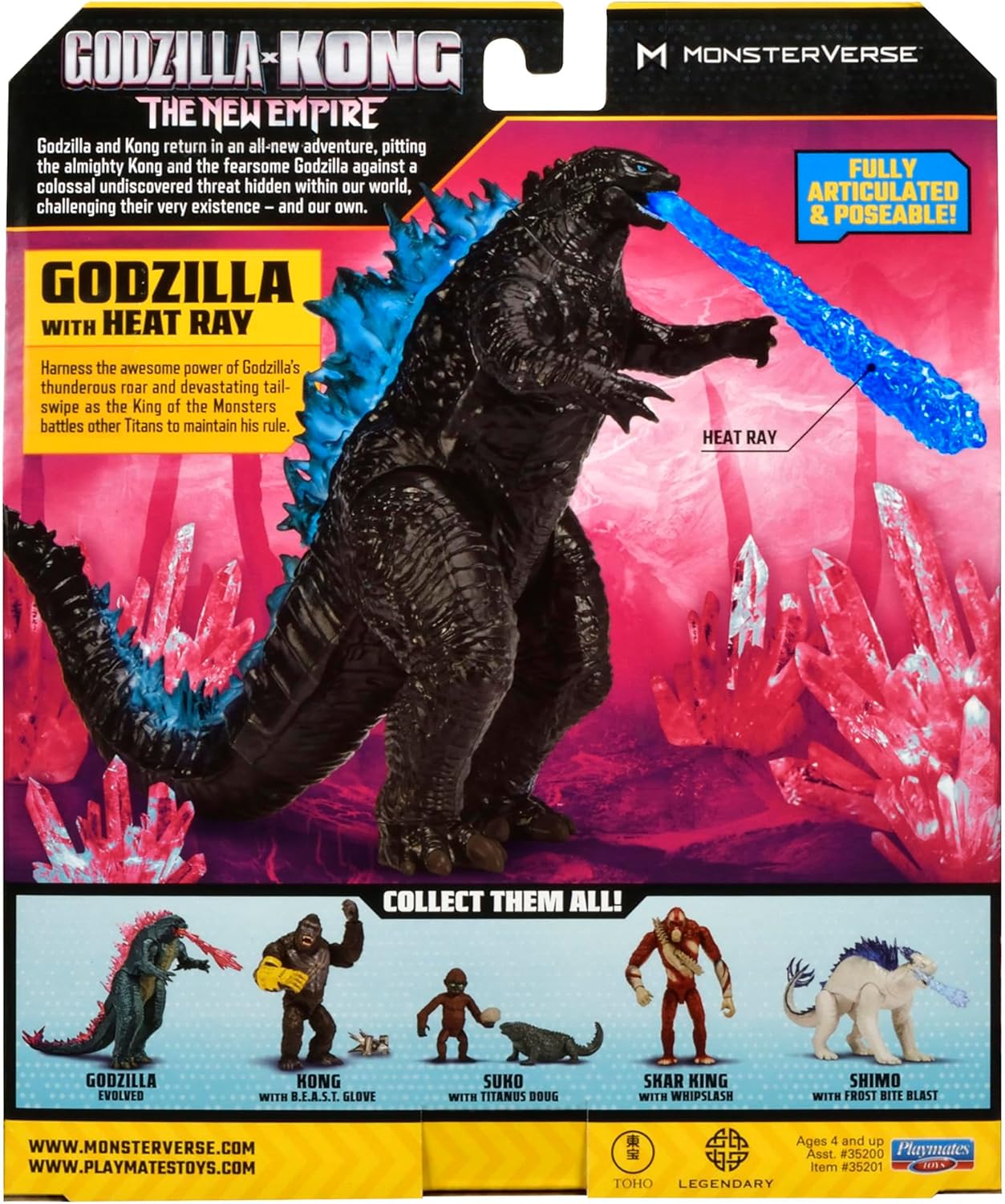 Thumbnail 5 de MonsterVerse Godzilla x Kong, Figurine articulée 15 cm – Godzilla Evolution (MN3031)